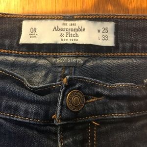 Abercrombie & Fitch size 0 perfect stretch jeans